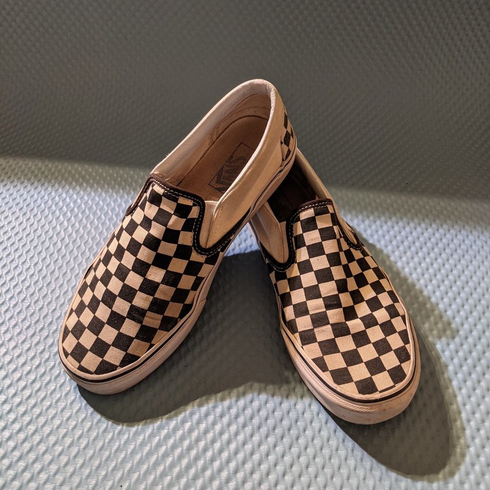 Checkered Vans